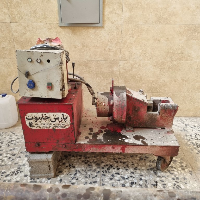 دستگاه برش میلگرد 35 پارس خاموت | کد KS-1055